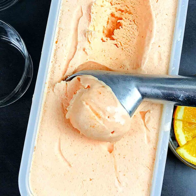 Orange creamsicle ice cream recipe