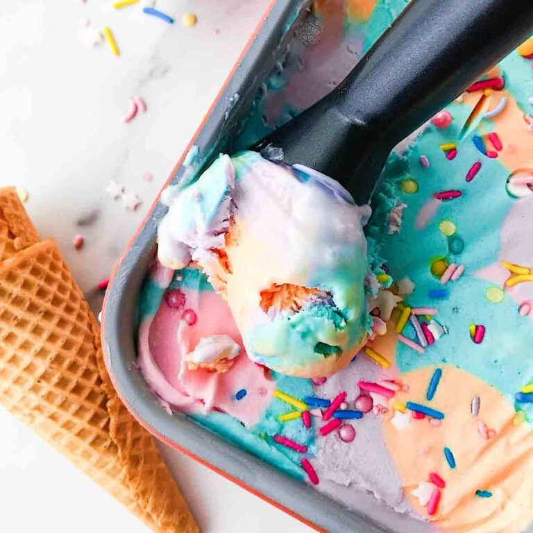Unicorn ice cream recipe